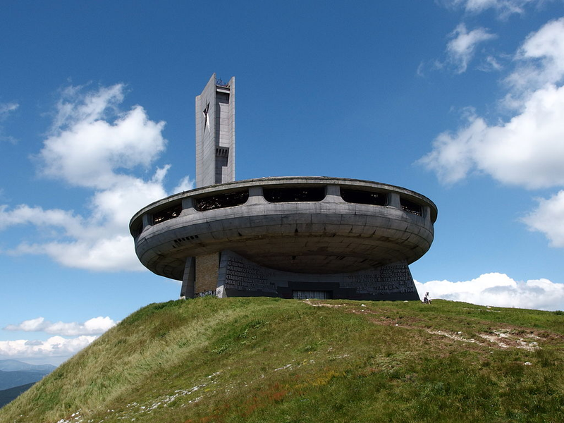 Buzludzha. Wikimedia Commons